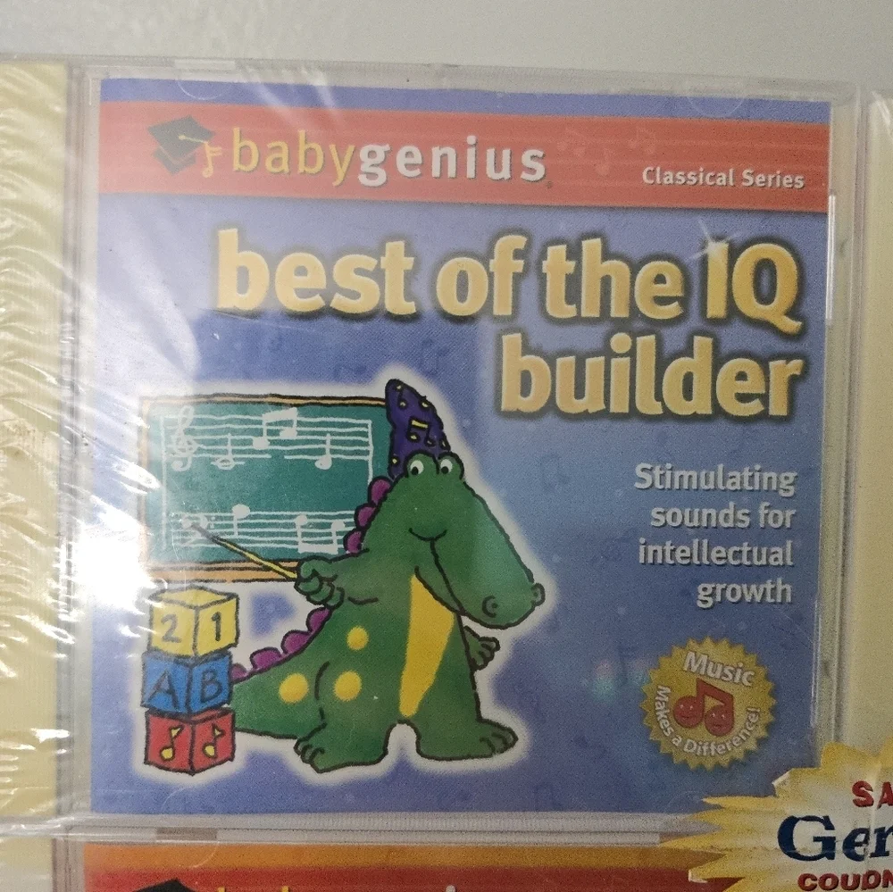 2001 Baby genius set of 4 learning cd’s classical Series